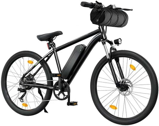 Electric Bike for Adults 750W Peak, 26" Mountain E-Bike, 55 Miles + 20MPH Adult Electric Bicycles for Road Sand Mountain