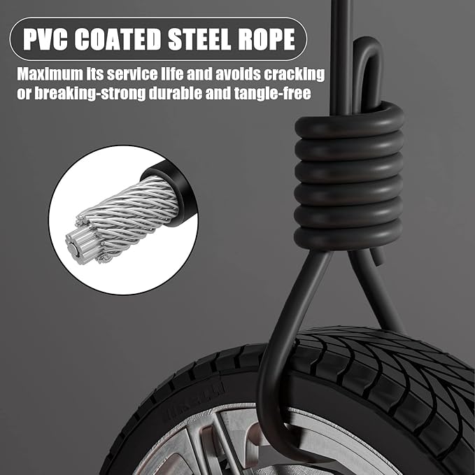 ๐๐ฉ๐๐๐ ๐๐ฎ๐ฆ๐ฉ ๐๐จ๐ฉ๐ ๐๐จ๐ซ ๐
๐ข๐ญ๐ง๐๐ฌ๐ฌ - Skipping Rope for Women Men Exercise with Adjustable Length Jumping Rope and Alloy & Silicone Handles Suitable for Workout Boxing Home Gym