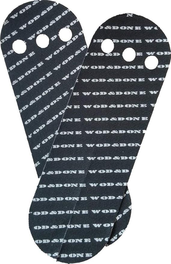 WOD&DONE Custom Hand Protection Athletic Tape Grips for Pullups, Functional Fitness, Gymnastics