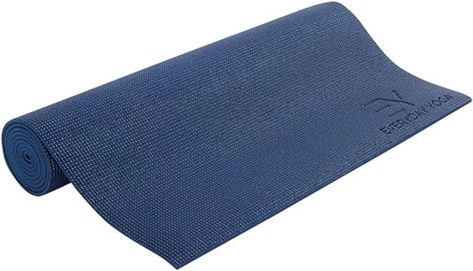 Everyday Yoga Deluxe Mat - 72"L x 24"W Non Slip Exercise Mat, Anti-Tear, 3-5mm Thickness for Yoga, Pilates & Floor Workouts