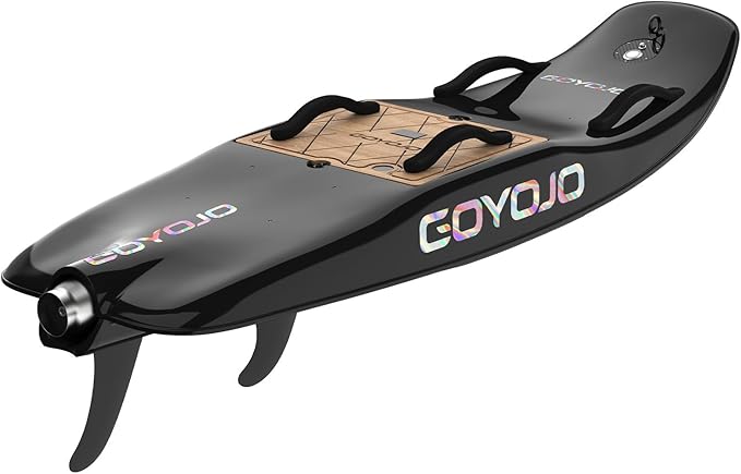 GOYOJO High-Speed Electric Surfboard - 12/15 KW Water Jet Surfing Board, Maximum Speed of 65 KM/h, Battery Life of 50-80 Minutes, Hybrid Fiber Construction, Suitable for Adults