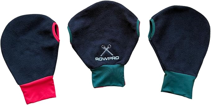 Rowing Pogies for Port and Starboard: Sweep Pogies, Rowing Gifts, Colour Coded Gloves Specifically for Sweep, Rower Gloves for All Ages, Men and Women, Great for Winter Training
