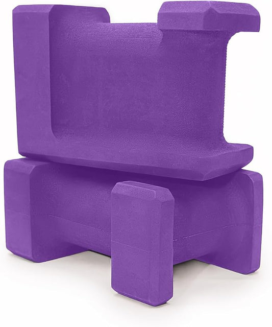 Ergo Yoga Blocks, Relieve Wrist Pain, Improve Comfort and Grip, Contoured Design, Pilates Exercise Balance & Stretching