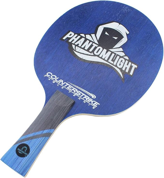 Professional Phantom Light Ping Pong Paddle | Unbeatable Speed & Control | Olympic & Tournament Legal | Pro Ping Pong Paddle | Offensive Table Tennis Paddle | ITTF Approved