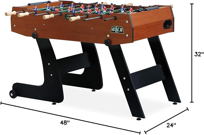 KICK Monarch 48" in Folding Foosball Table