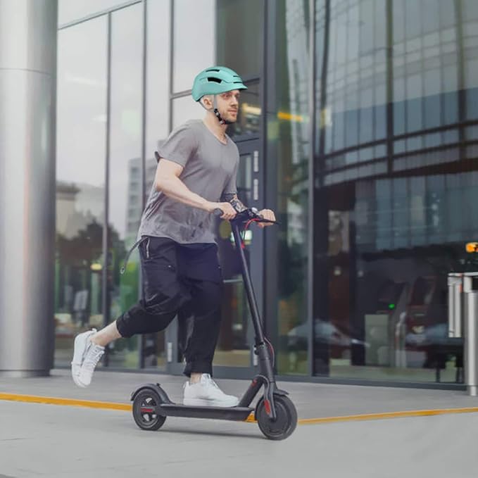 Adult Urban Bike Helmet - Adjustable Fit System & Integrated Taillight for Men Women