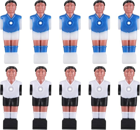 10cs Foosball Men Replacement Foosball Player Figurine Foosball Accessories Soccer Table Parts