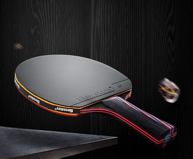 Senston Professional Table Tennis Paddles Advance Intermediate Ping Pong Paddles Set of 2, Table Tennis Racket with Carry Case…