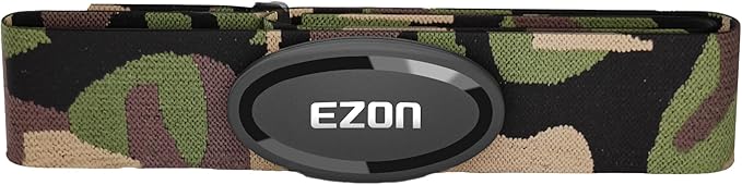 EZON Heart Rate Monitor Chest Strap C009Pro,ANT+& Bluetooth 5.1 Dual Protocol,Up to 400H Battery Life,Compatible with Polar/Strava/Wahoo/Peloton,Ideal for Fitness Training Cycling