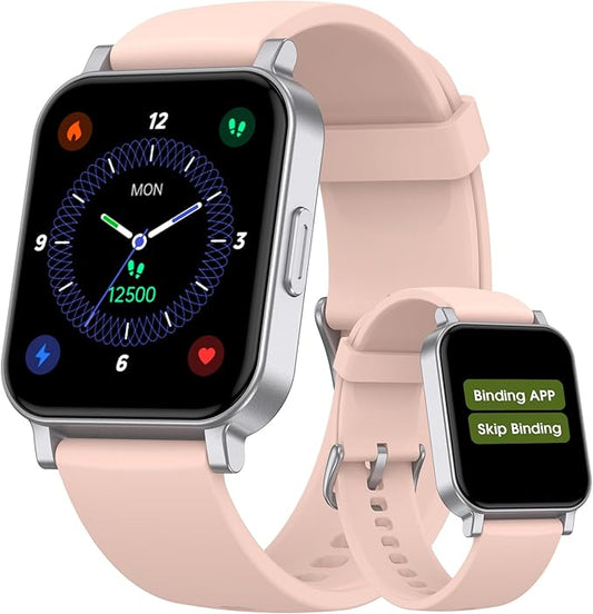 Kummel Smart Watch for Teens No App/Phone Required, Fitness Watches for Teens with Heart Rate, Sleep Monitor, Step Counter for Walking, Pedometer Watch for Women/Men, Lightweight