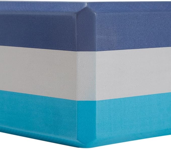 𝗘𝘃𝗲𝗿𝘆𝗱𝗮𝘆 𝗬𝗼𝗴𝗮 Foam Block with Soft Non-Slip Surface for Stability, Balance, and Deepen Stretches - Ideal for Yoga, Pilates, and Meditation Accessories (Sold Singular)