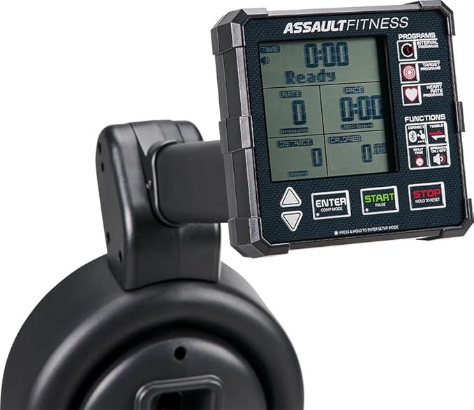 AssaultRower Pro - Rower Workout Machine for HIIT, Cardio, and Endurance Training - Motorless.