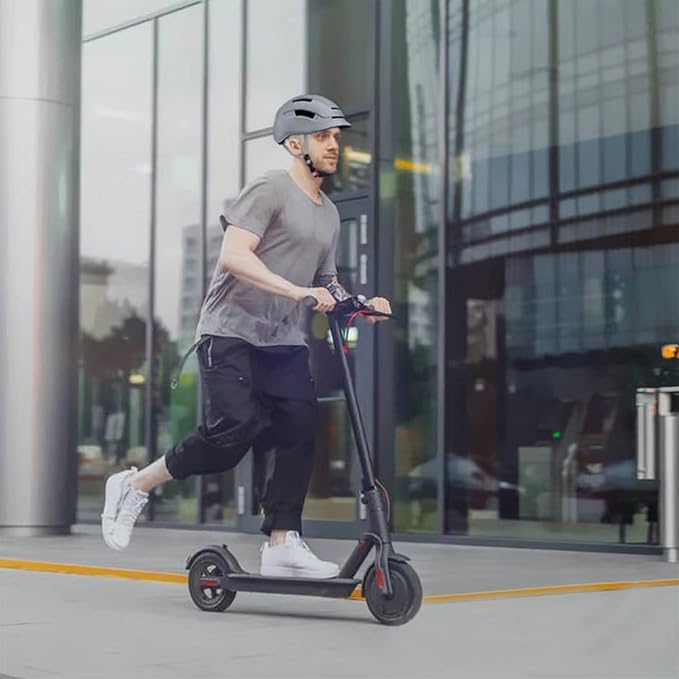 Adult Urban Bike Helmet - Adjustable Fit System & Integrated Taillight for Men Women