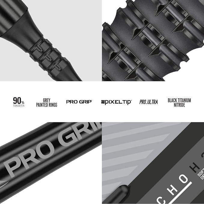 Target Darts Echo 12 21G 90% Tungsten Soft Tip Darts Set