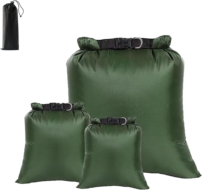 6PCS Dry Bags Waterproof, Lightweight Dry Bags for Kayaking Waterproof,Outdoor Waterproof Bag for Kayaking Hiking Boating Camping