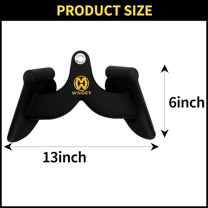 LAT Pulldown Attachment,Back Tricep Bar Strength Training,Handle Grips Lat Pull Down Bar Press Down Exercises,Cable Machine Accessories, Cable Back Attachments for Home Gym