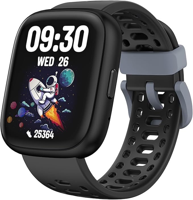Fitness Tracker for Kids No APP No Phone Needed, Compatible with Apple Find My, 1.83" Smart Watch, Heart Rate, Sleep Monitor, IP68 Waterproof, Step Counter, Puzzle Games for Girls Boys Teens 5-16