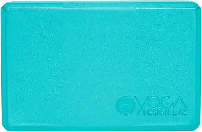 YOGA DESIGN LAB | THE BLOCK | Premium, Colorful, Eco Yoga Block | Printed Non Slip Grip Designed to Improve Your Practice | Travel Friendly
