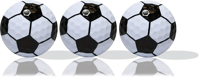 12-Pack Soccer Ball Golf Balls: Score on The Green with Style!