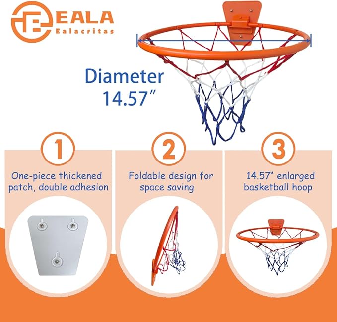 Non-Compress Size 7 (29.5”) Grooved Airless Silent Basketball & Indoor Hoop & Shooting Form Trainer Gift Set - for Quiet Dribbling and Indoor Shooting Training Kit