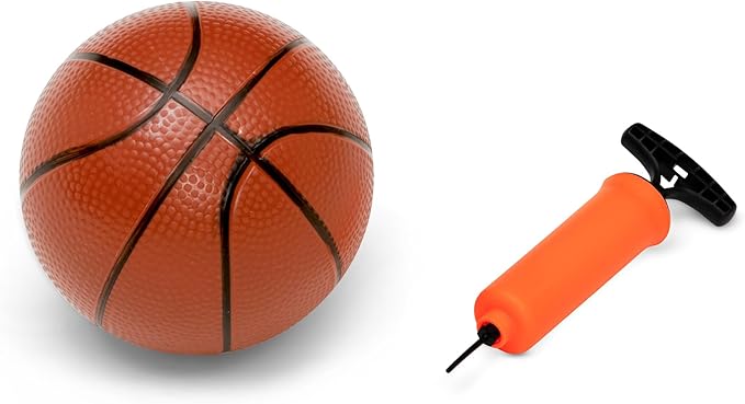 Minnie Mouse Plastic Basketball Set by Delta Children – Includes Basketball Hoop, 1 Basketball and Ball Pump