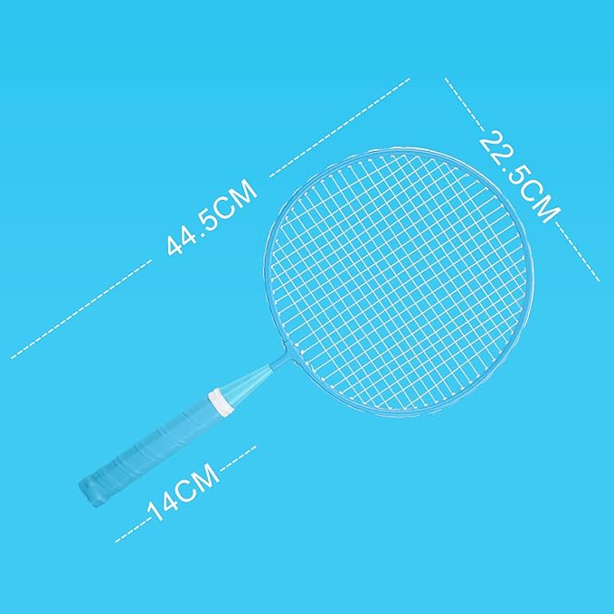 KH Badminton Rackets Set of 2 4 6 for Adults Kids,Beach Lawn Backyard Game Outdoor Sports,Racquets,Shuttlecocks & Carry Bag Included