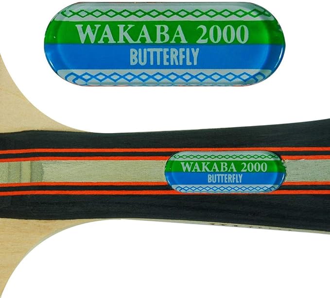 Butterfly Wakaba Shakehand Table Tennis Racket | Japan Series | Outstanding Control with Reliable Speed and Spin | Recommended for Beginning Level Players