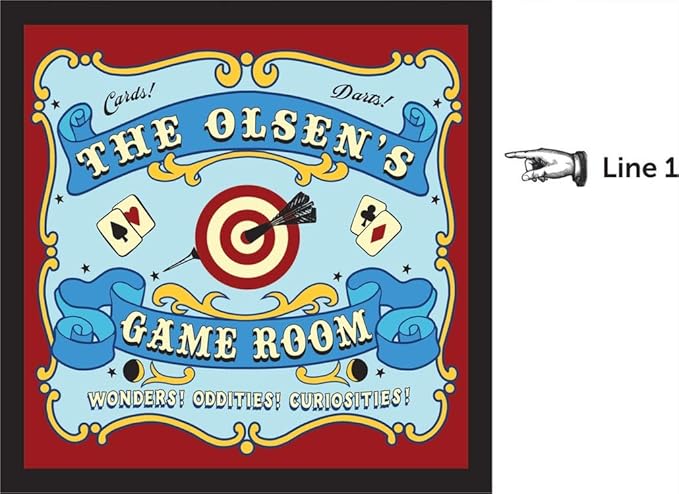THOUSAND OAKS BARREL CO. | Personalized Dartboard & Cabinet Set with 6 Steel Tip Darts
