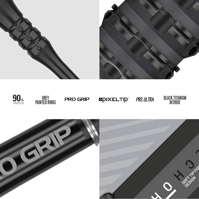 Target Darts Echo 12 21G 90% Tungsten Soft Tip Darts Set