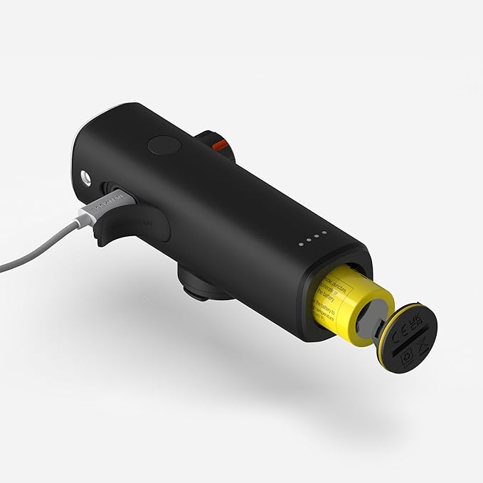 Bookman Volume 800 Rechargeable Bicycle Front Light with Replaceable Battery