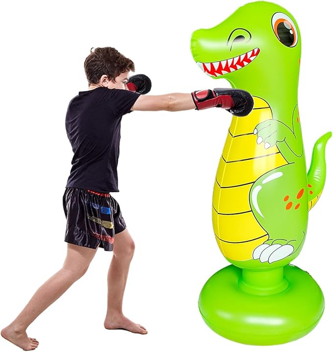 Toddler Punching Bag for Kids Boxing Dummy Inflatable Bopper Cool Fun Toys for Boys Sports Gifts Outdoor for Kids