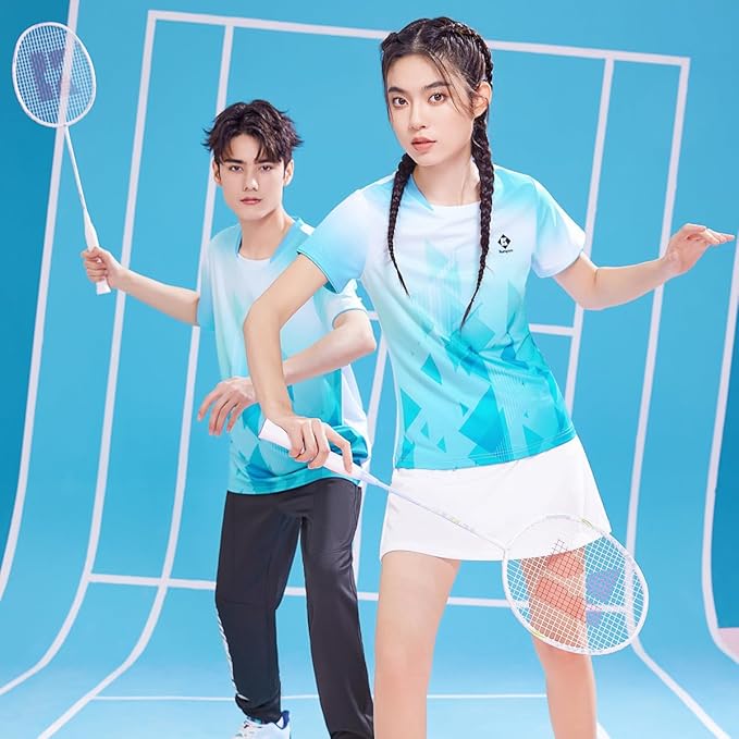 Badminton Racket Carbon Fiber, Badminton Racquet Set with Cover, Badminton Professional Racket Durable for Beginners Outdoor Games Gym