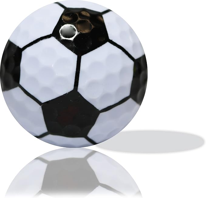 12-Pack Soccer Ball Golf Balls: Score on The Green with Style!