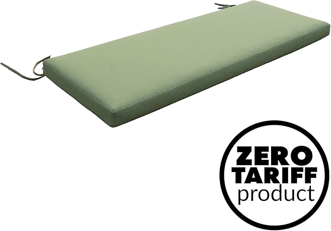 Tommy Bahama Bench Cushion, 44" X 19" X 2.5", Bamboo Bay Pear