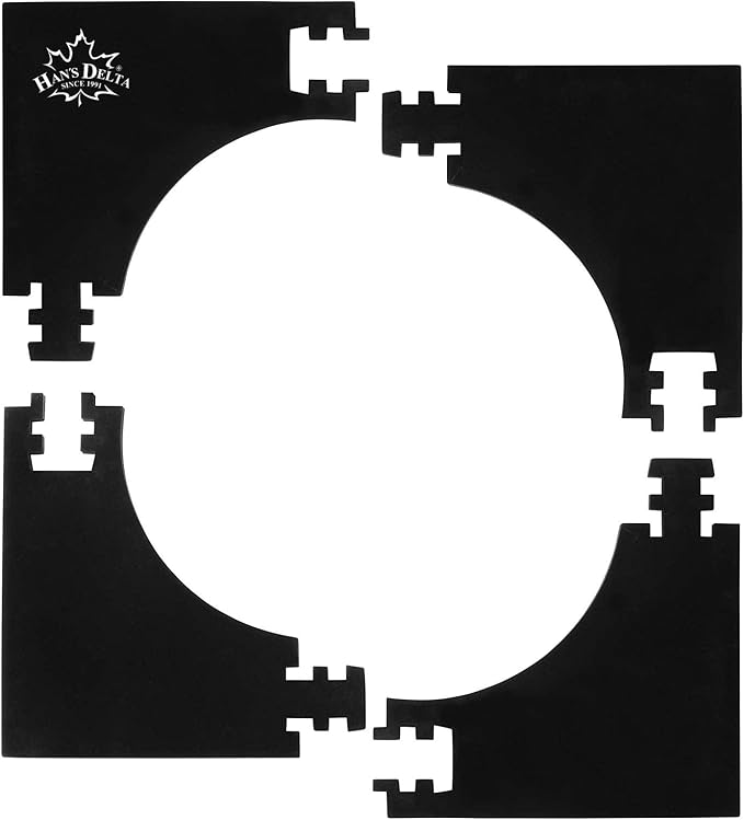 HAN'S DELTA Professional Dartboard Backboard Surround Wall Protector