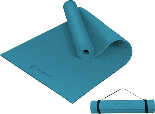 Yoga Mat with Carry Strap for Yoga Pilates Fitness and Floor Workout at Home and Gym Non-slip 9 colors