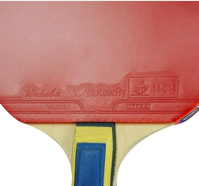 Butterfly Wakaba Shakehand Table Tennis Racket | Japan Series | Outstanding Control with Reliable Speed and Spin | Recommended for Beginning Level Players