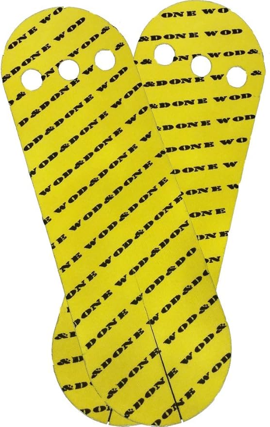 WOD&DONE Custom Hand Protection Athletic Tape Grips for Pullups, Functional Fitness, Gymnastics