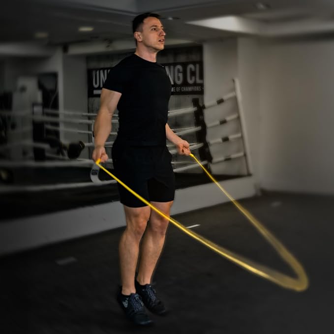 Honor Athletics | Pro Boxing Rope 3.0 | 5.3mm Jump Rope Indoor/Outdoor Adjustable For Boxing | Ultra-Durable, Non-Kinking TPU-PVC blend/Unbreakable Handles | Adjustable | Skipping Rope