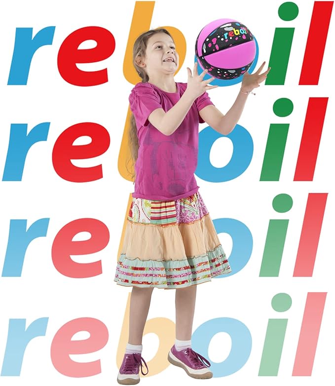 Premium Rubber/Leather Basketball - Kids & Youth, Size 3/4/5/6/7