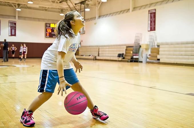 Premium Rubber/Leather Basketball - Kids & Youth, Size 3/4/5/6/7