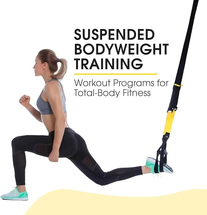ETHEREAL Fixed Suspension Trainer Kit, Resistance Training Exercise Straps for Full Body Workouts, Includes Door Anchor and Handles, Bodyweight for Home Edition