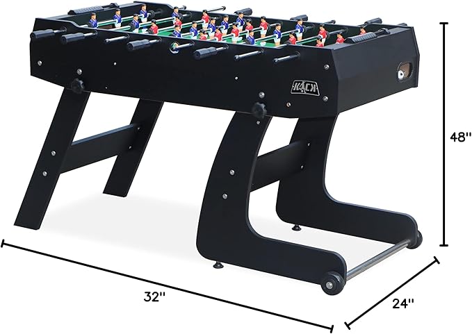 KICK Monarch 48" in Folding Foosball Table