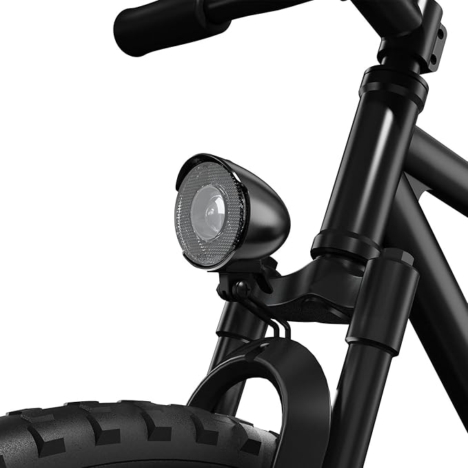 New Version 350Lumen High-Brightness Headlights Retro Bicycle Headlights Classic Retro Night Riding Safety Bicycle Fog Lights Headlights with Bracket