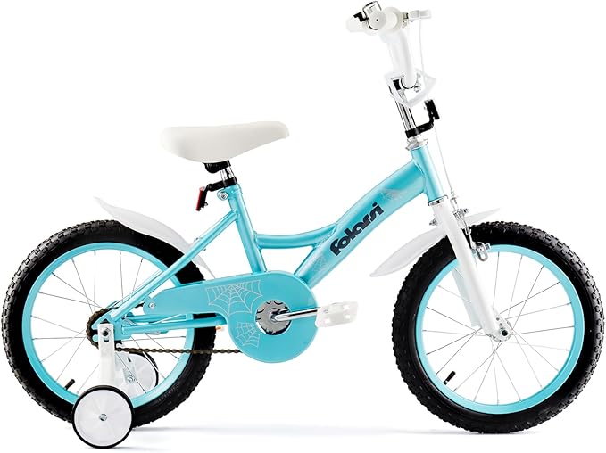 Kids Bike 14 16 18 Inch Bicycle for 3-9 Years Boys Girls Bike,Children's Bicycle with Bell Training Wheels, Multiple Colors