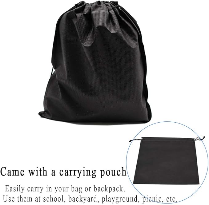 ACEONE Long Jump Rope, Multiplayer Skipping Rope with Wooden Handle for Kids and Adult, Team Group Jumping Rope for School Sport and Outdoor Activity