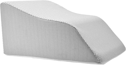 Lounge Doctor Elevating Leg Rest Wedge Pillow, Heather Grey, Large