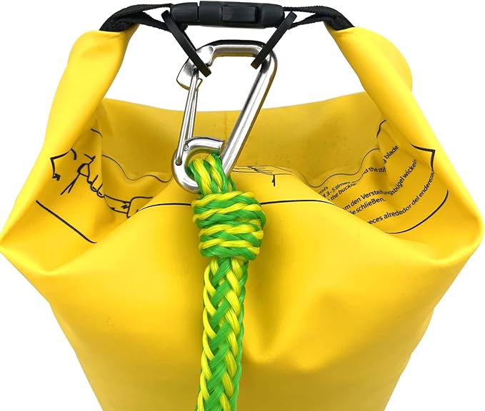 ISURE MARINE 2-in-1 PWC Sand Bag Anchor Adjustable Buoy for Small Boats, Power Watercrafts, Canoes and Kayaks