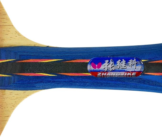 Butterfly Zhang Jike Shakehand Table Tennis Box Set Racket - Good Spin & More Speed – Powered by Carbon Fiber – Includes A Free Racket Case - Recommended For Intermediate Level Ping Pong Players