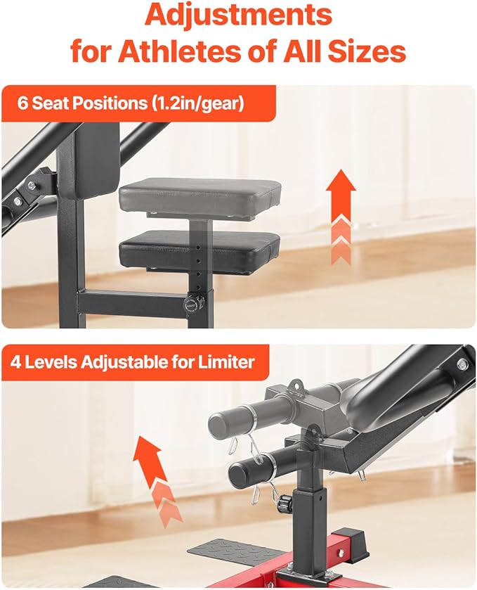 VEVOR Chest Press Machine, Bench Press Set, Adjustable Flat Incline Bench with Independent Converging Arms, Upper Chest Equipment, Fitness Home Gym Equipment Chest